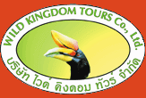 Log Wildkingdom Tours - Great Hornbill. Hornbill's is a family member of a large Old World tropical bird spices which have enormous curved bills and often a bony cask on the head. Thirteen of the worlds 54 species occur in Thailand. As fruit eaters they are critical to seed dispersal, with out them the forest would not be as luxuriant odr diverse. Great hornbills mate for life and, like all hornbills, nest in hollw tree cavities. The female will plaster the entrance with a mixture of mud, tree bark, wooddust, food debris and even her own fethers. Only a small crack, big enugh to let the male passing food trough will remain the the contact to the outer world. For millions of years hornbills have been a model for good parenting.
