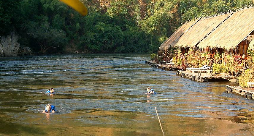 River Floating - River Kwai Jungle Raft