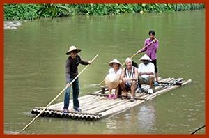 Maetaman Elephant Camp Bamboo Rafting