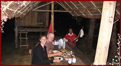 Dinner in the jungle